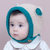 牛奶朋友婴儿帽子秋冬针织毛线帽手工编织护耳儿童帽宝宝帽(粉红色 均码48-50CM（8-24个月）)第5张高清大图