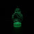 星球大战3d小夜灯机器人BB-8led触摸遥控灯七彩色装饰摆件usb台灯(绿 默认)第5张高清大图