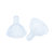Wyeth 惠氏婴幼儿宽口径奶嘴十字孔WL50 防胀气自然实感不含双酚A通用奶嘴 2支装(WL50（2支装）)第2张高清大图