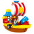 爱亲亲 海盗时代系列大颗粒积木儿童玩具(益智玩具)第2张高清大图