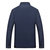 BOUNAROTI ZMBNLDJ8508 男式夹克纯色休闲棒球服男夹克男士风衣外套(蓝色 190)第2张高清大图