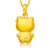 周大福珠宝Hello Kitty凯蒂猫黄金吊坠R12692 定价第2张高清大图