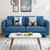 一米色彩沙发 布艺沙发 北欧中小户型 简约 休闲 现代 客厅 组合可拆洗 布沙发(深蓝色 大三人位不含脚踏)第3张高清大图