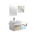 法恩莎卫浴 PVC挂墙台上盆洗手池卫浴柜FPG4659-A含龙头F1A1111C第2张高清大图