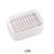 有乐A465浴室沥水双层肥皂盒 创意塑料旅行香皂盒手工皂托肥皂架lq1040(粉色)第5张高清大图