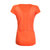 Marmot/土拨鼠春夏户外女士速干t恤圆领透气排汗防晒短袖Q67290(橘色9224 XS)第3张高清大图
