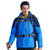 TECTOP户外新款冲锋衣男女三合一两件套西藏防水保暖加厚登山外套(男款宝蓝色 M)第3张高清大图