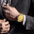 上海牌手表男自动机械表新款时尚夜光防水男表钢带透底男士手表商务腕表852(金壳金盘)第2张高清大图