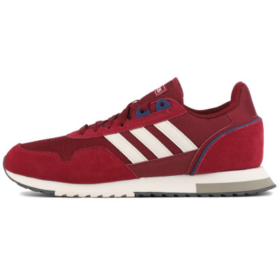 阿迪达斯男鞋2020春季新款红色款运动鞋鞋子减震透气跑步鞋EH1431(EH1431红色 40)