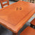 实木餐桌椅组合现代简约经济型饭桌家用橡胶木长方形一桌四椅六椅(CZ169+YZ394一桌四椅 默认)第2张高清大图