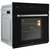 红日E家 (RE) ET820 嵌入式 烤箱 3D热风 双探针温控 低温门体 钢化玻璃 黑银第2张高清大图