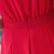 VEGININA 中长裙韩版修身收腰雪纺连衣裙 9520(黑色 XL)第5张高清大图