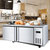 星星(XINGX) TS-18E 卧式冷柜 商用冷柜 厨房操作台 加厚不锈钢面板 银灰第5张高清大图