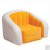 美国INTEX68571 充气懒人沙发充气沙发 懒骨头单人休闲沙发第4张高清大图