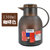 SHIMIZU/清水保温壶1.3L咖啡壶水壶玻璃内胆 家用保温瓶暖壶 热水瓶SM-1081(1.3L 珠光橙)第5张高清大图
