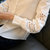 Mistletoe韩版镂空拼接蕾丝上衣 宽松长袖白色衬衫女学院风百搭(白色 M)第2张高清大图