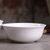 景德镇骨瓷面碗6英寸大碗 陶瓷饭碗汤碗4件套装 纯白(四件套)第2张高清大图