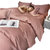 公主风水洗棉四件套夏季冰丝床上用品床单被套三件套欧式裸睡床品(城堡-粉灰)第2张高清大图