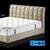 兰瑞蒂  双人席梦思床垫 加厚天然乳胶床垫 独立弹簧1.5 1.8米折叠(（1.5*1.9）一体式床垫)第4张高清大图