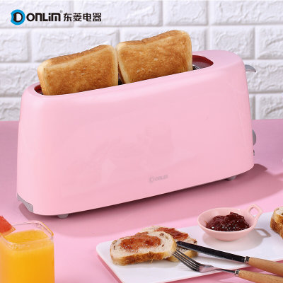 东菱（Donlim）多士炉TA-8150 家用早餐机 智能全自动烤面包机(红色)