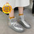 拉夏贝尔HOMME女士加绒字母防水雪地靴360(金属色 40)第8张高清大图