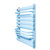 金旗舰暖气片 家用钢制卫生间水暖暖气片搭接散热器(浅蓝色 800mm高)第2张高清大图