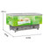 海容（hiron）SC/SD-550 550升卧式玻璃门单温一室冷冻冷藏商用展示冰柜 岛柜第3张高清大图