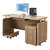 巢湖新雅XY-A006 办公桌单人写字台办公室电脑桌(1400*700办公桌)第2张高清大图