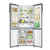 海尔(haier) BCD-460WDGZ 460升L 多门冰箱家用节能冰箱(金色) 家用冰箱 制冷节(上海特价)第2张高清大图