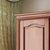 健舒宝 中式衣橱橡胶木卧室家具储物柜推拉式衣柜(柚木色 推门衣柜加顶)第3张高清大图