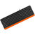 双飞燕 FK10 键盘台式笔记本外接办公家用 薄膜usb有线 橙色第5张高清大图