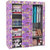 家世比（homebi）HBYC150D简易布衣柜（紫色）（印花）第2张高清大图