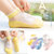 俞兆林儿童冰丝袜子夏季薄款女童水晶袜透气舒适(S 混色)第4张高清大图