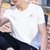 Adidas阿迪达斯短袖男装 夏季新款跑步休闲运动服透气圆领速干健身舒适T恤半袖ED9292(白色 L)第4张高清大图