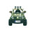 小龙哈彼沙漠王子电瓶车LW833P-A 军绿色第2张高清大图