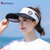 波梵森2021新款防晒帽子夏季空顶帽遮脸遮阳女式太阳帽(浅黄色)第4张高清大图