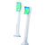 飞利浦（Philips）HX6730/02电动牙刷 充电式声波震动牙刷（雾白）(HX6730/02 标配)第4张高清大图