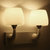 简约白色壁灯LED暖光现代客厅卧室床头灯创意造型儿童房灯海豚灯(白色单头 带5w光源)第3张高清大图