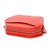 蔻驰 COACH 奢侈品 女士专柜款皮革几何单肩斜挎包中号红色 141 B4EMK(红色)第7张高清大图