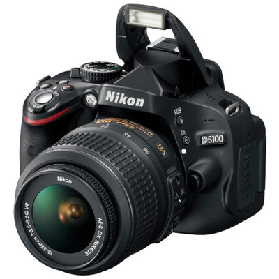 尼康（Nikon）D5100单反套机（AF-S DX 18-55mm f/3.5-5.6G VR尼克尔镜头） D5100小套1600万像素 18-55镜头入门级单反