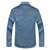 战地吉普AFSJEEP秋装新款纯棉牛仔长袖衬衫 8008男士尖领时尚衬衣(浅蓝色)第2张高清大图