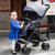 婴儿推车轻便携儿童可坐可躺折叠避震宝宝手推车童车(黑色 可上飞机)第3张高清大图