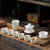 2021整套羊脂玉白瓷功夫茶具套装陶瓷茶杯盖碗礼盒商务礼品(花瓣杯套装)第5张高清大图