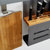凯鹰 厨房挂件厨房置物架壁挂太空铝锅盖架厨卫五金挂件套装KPX6(O)第5张高清大图