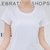 娇维安 夏季韩版体血衫 修身显瘦女士T恤 纯色圆领短袖女式t恤 女(白色 XXXL)第3张高清大图