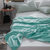格莉安GELIAN 纯色毛毯法兰绒珊瑚绒毯子居家旅行空调被春秋毯午休毯沙发毯盖毯学生儿童通用(薄荷绿)第2张高清大图