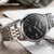 天梭男表 瑞士力洛克系列全自动机械表 黑盘钢带防水手表(T41.1.483.53)第3张高清大图
