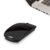 APOINT/A点 T3无线鼠标 静音无声低噪音 薄巧舒适 反应灵敏 智能省电 独立开关 通用台式机笔记本(黑色)第2张高清大图