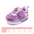 Disney/迪士尼0-3岁童鞋新款运动鞋婴幼童灯鞋男女小童户外运动休闲鞋婴儿学步鞋K00007 K00008(16码/参考脚长160mm K00008紫色)第5张高清大图