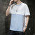 卡郎琪 2020新款夏季短袖T恤男港风男装白色体恤男士上衣服潮流ins打底衫 KXP-T224(白兰 4XL)第4张高清大图